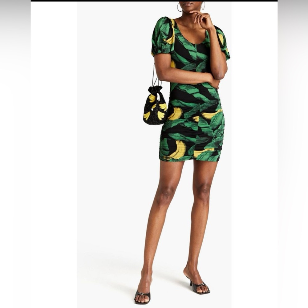 NWOT Ganni stretch jersey dress